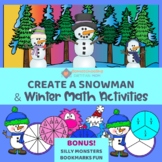 Create a Snowman and Winter Math Fractions