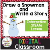 Create a Snowman and Write a Story STEM Activity