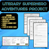 Create a Superhero Fun & Creative Project Lesson Plan Worksheet 