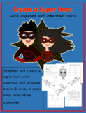 Create a Superhero (with inherited and acquired traits)