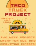 Create a Taco Truck! Two Week Marketing Project! Grades 6-