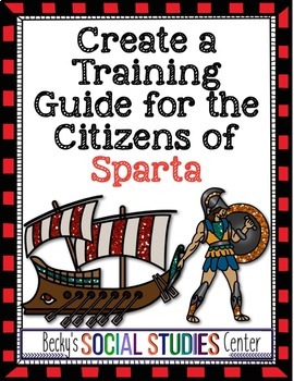 Preview of Create a Training Guide for Citizens of Sparta - An Ancient Greece Project