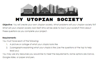 what is a utopian society