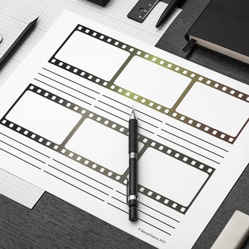 Preview of Create a Video Sequence Kit: 4 Different Storyboard Templates