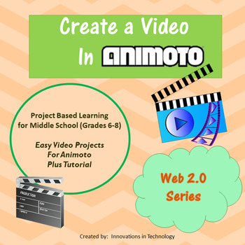 Preview of Create a Video using Animoto | Distance Learning