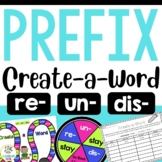 Prefix Literacy Center (re-, un-, dis-) Vocabulary and Wor