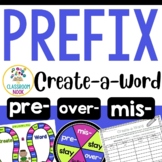 Prefix Literacy Center (pre-, over-, mis-) Vocabulary and 