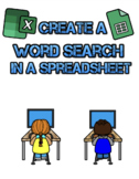 Create a Word Search in Excel or Sheets