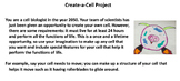 Create a cell project