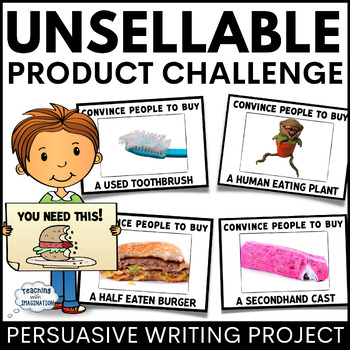 Preview of Create an Advertisement - End of Year Writing Activities Persuasive Prompts