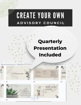 Preview of Create an Advisory Council