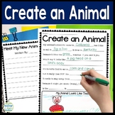 Create an Animal | Create  New Animal Activity | Students 