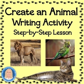 Preview of Create an Animal | Fun Explanatory, Expository, & Descriptive Writing Activity