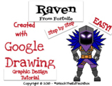 Create an Easy Graphic Design Digital Fortnite Raven - Goo