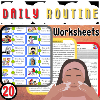 Preview of Create an Effective Daily Routine with Engaging Worksheets!