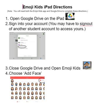Preview of Create an Emoji Using iPad Apps and Loading to Google Drive