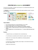Create an Infographic Data Graphic Project with Rubric Jr 