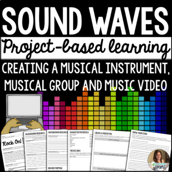 Preview of Create an Instrument: Sound Waves Project-Based Learning
