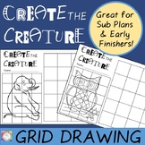 Create the Creature Grid Drawing | Sub Lesson