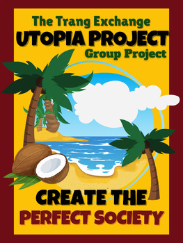 Preview of Create the Perfect Society | Group Utopia Project | Community Building | SEL