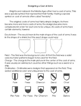 simple coat of arms shapes