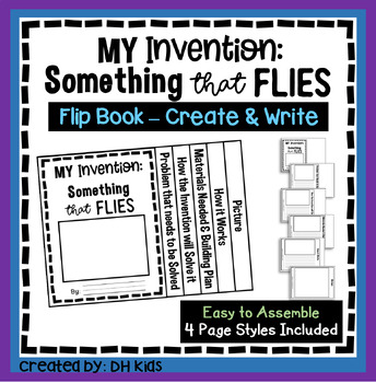 Preview of Create your Own Invention: Something that Flies, Creative Writing, STEM Science