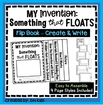 Preview of Create your Own Invention: Something that Floats, Creative Writing, STEM Science