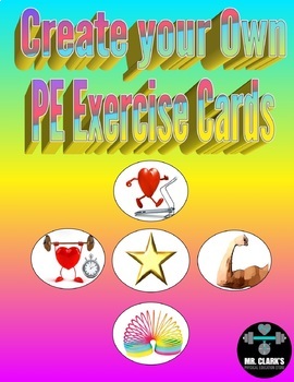 Preview of Create your Own PE Exercise Cards