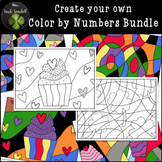 Create your own Color by Number Growing Bundle Commercial Use