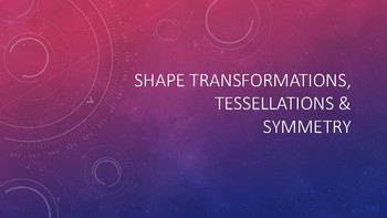 Preview of Create your own Logo - Shape transformations, symmetry & tessellations