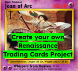 Create your own Renaissance Trading Cards / Pokemon Cards