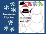 Create your own Snowman Clip Art