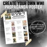 Create your own WWI Propaganda Poster