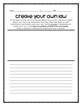 Preview of Create your own law