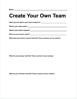 2022 NFL Fantasy Football - Math Project - Differentiated for 2nd - 5th  Grade