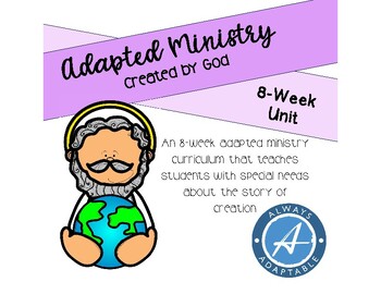 Preview of Created by God | Adapted Bible Curriculum | Ministry
