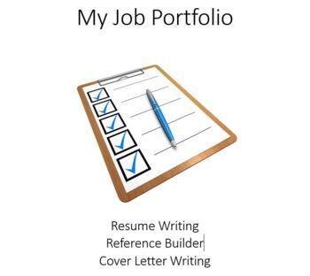 Preview of Creating A Job Portfolio Bundle