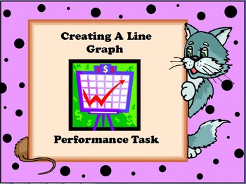 Preview of Creating A Line Graph Performance Task