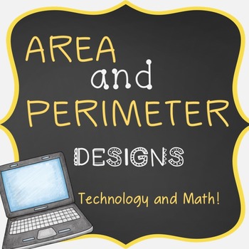 Preview of Creating Area and Perimeter Designs using Technology