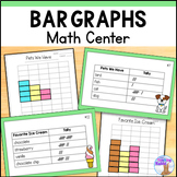 Creating Bar Graphs Math Center - Data Management Activity