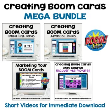 Preview of Creating Boom Card Mega BUNDLE