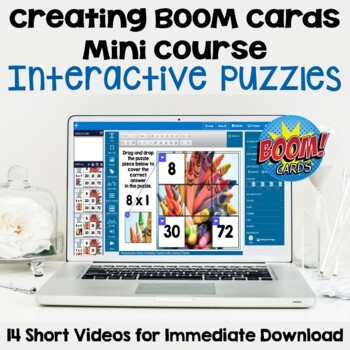 Preview of Creating Boom Card Puzzles Mini Course