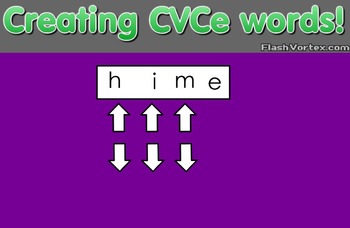 Preview of Creating CVCe words