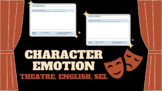 Creating Emotion in Characters Worksheet (Theatre, English, SEL)