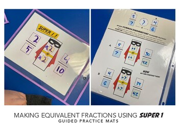 Preview of Creating Equivalent Fractions: Using "SUPER 1"