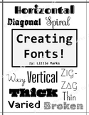 Creating Fonts