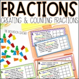 Creating Fractions Activity - 1st, 2nd or 3rd Grade Fracti