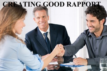 Preview of Creating Good Rapport