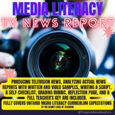 Creating TV News - Media Literacy Project