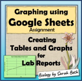 Graphing Practice for Science - "How To" Google Sheets Tut